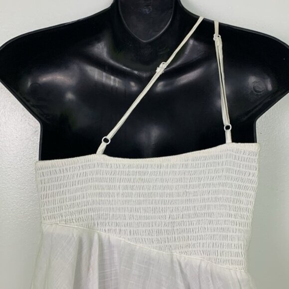 Urban Outfitters Dahlia Asymmetrical Smocked Mini Dress - Picture 10 of 13